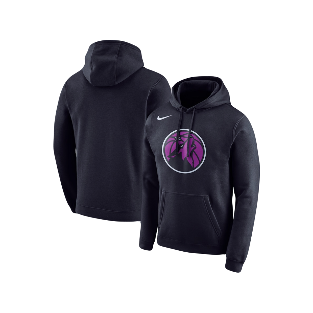 Minnesota Timberwolves Nike NBA Purple City Edition Essential Logo Pullover Hoodie