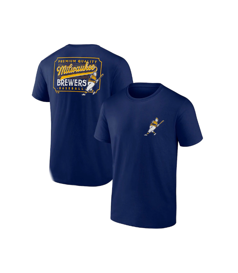 Miluakee Brewers MLB ‘Statement Support’ Graphic T-Shirt