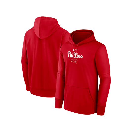 Philadelphia Phillies MLB City Connect Nike Therma Performance Pullover Hoodie - Red