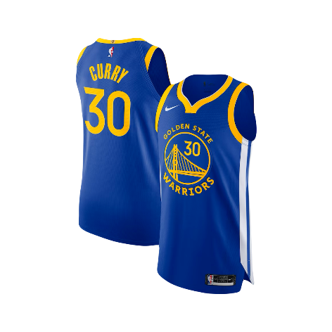 Stephen Curry Golden State Warriors Nike Icon Edition Authentic On Court Player Jersey  - Royal