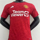 Manchester United 2023/24 Season Home Authentic Adidas On-Field Player Version Soccer Jersey - Red (CUSTOM)