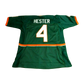 Devin Hester Miami Hurricanes 2004 Nike Campus Legends NCAA College Football Jersey - Green