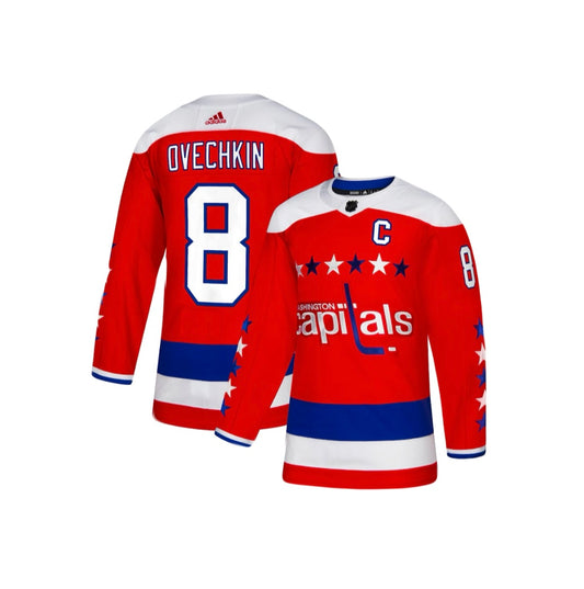 Alexander Ovechkin 2023/24 Red Washington Capitals NHL Adidas Alternate Premier Player Jersey