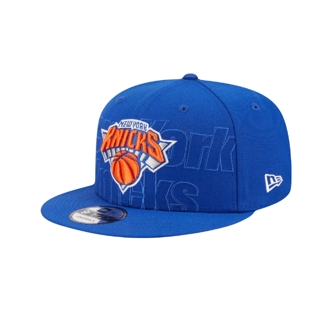 New York Knicks New Era 2023 NBA Draft Snapback Hat - Blue
