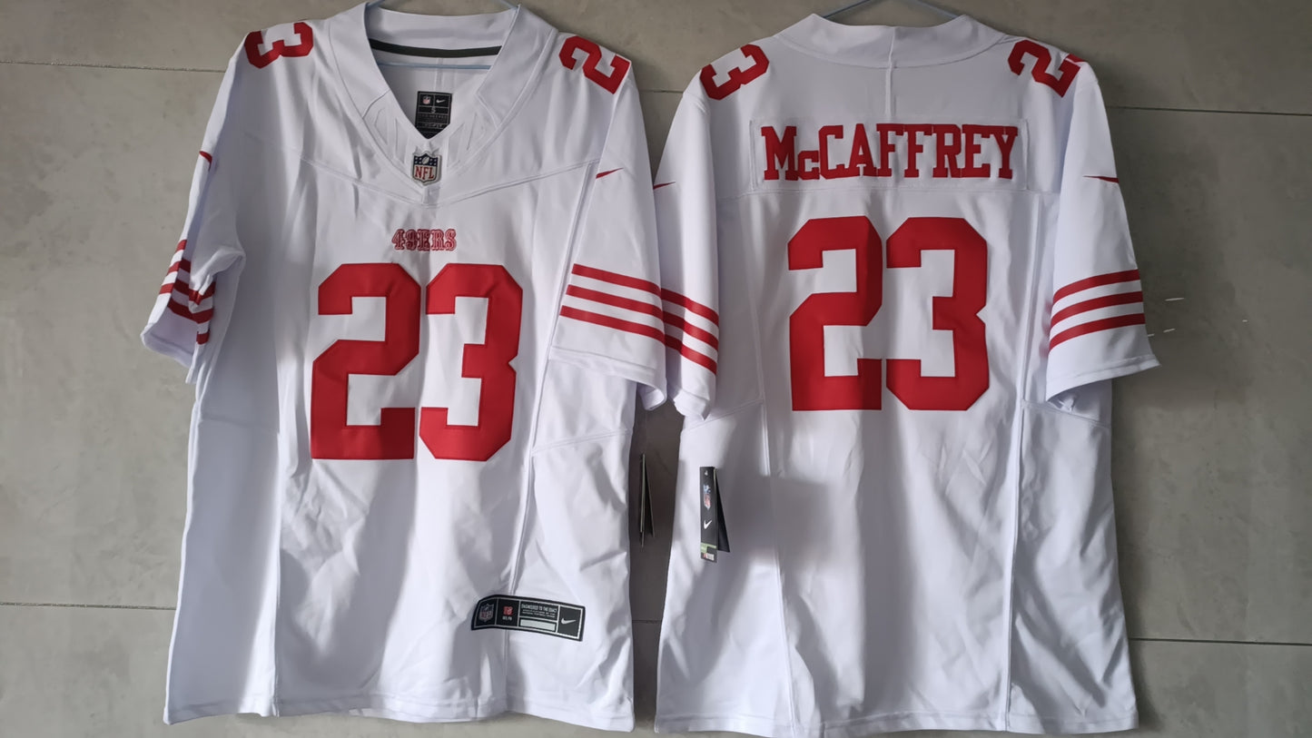 San Francisco 49ers Christian McCaffrey F.U.S.E NFL Vapor Limited Away Jersey