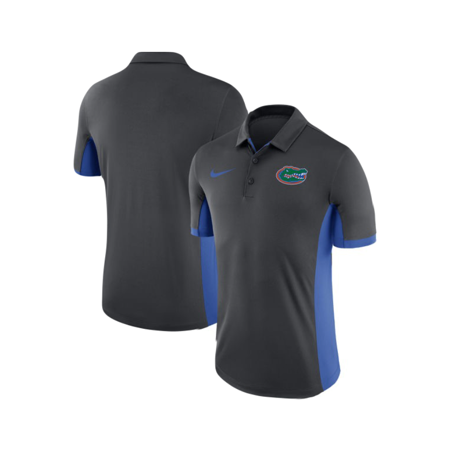 Florda Gators Grey NCAA Nike Athletic Polo Golf Shirt