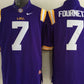 Leonard Fournette LSU Tigers 2010 NCAA Campus Legend College Football Jersey - Purple