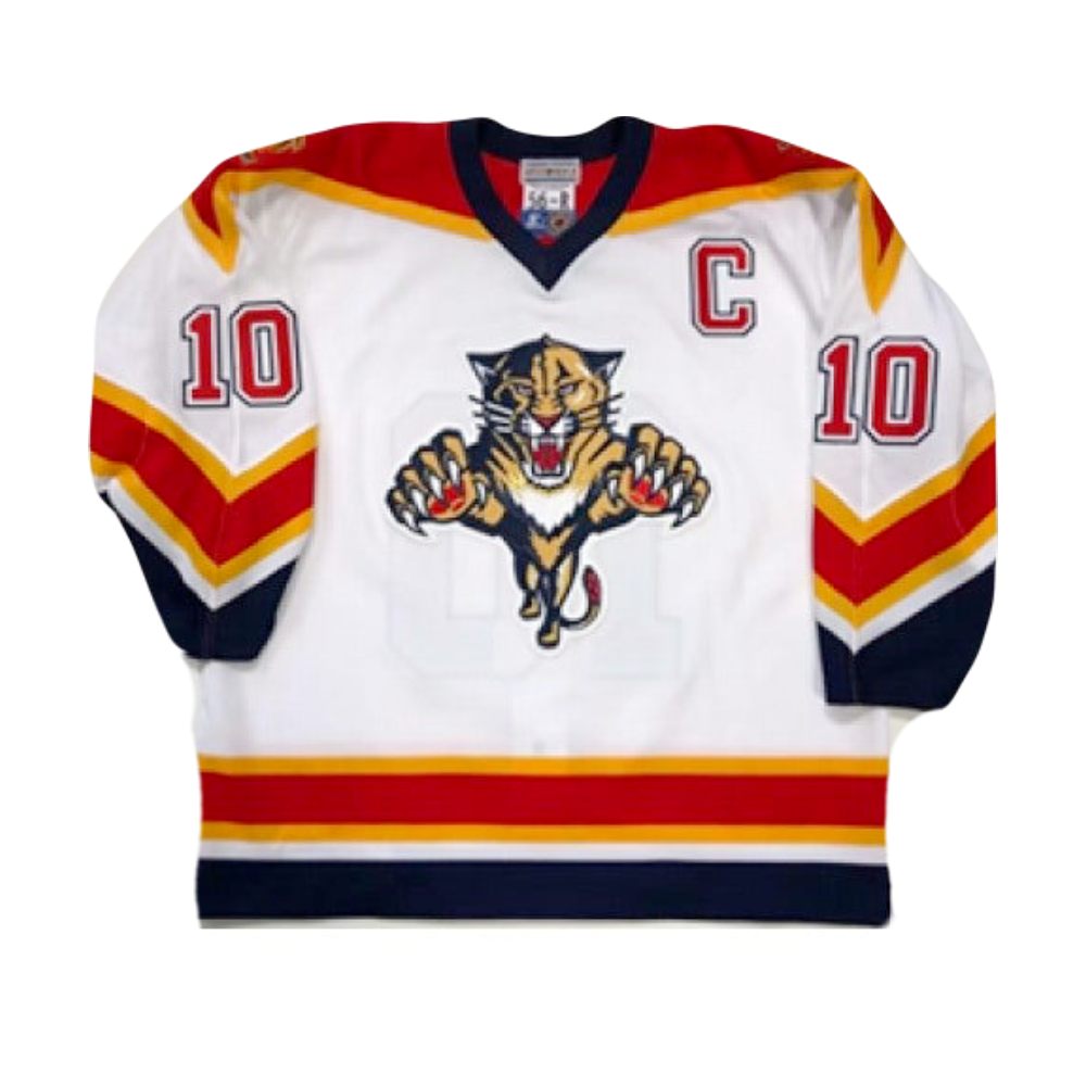 Florida Panthers Pavel Bure NHL 1999-2003 Throwback Retro Road Classic Iconic Premier Player Jersey - White