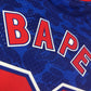‘A Bathing Ape’ (Bape) Brand NBA New Jersey (Brooklyn) Nets Blue Mitchell & Ness Hardwood Classic Jersey