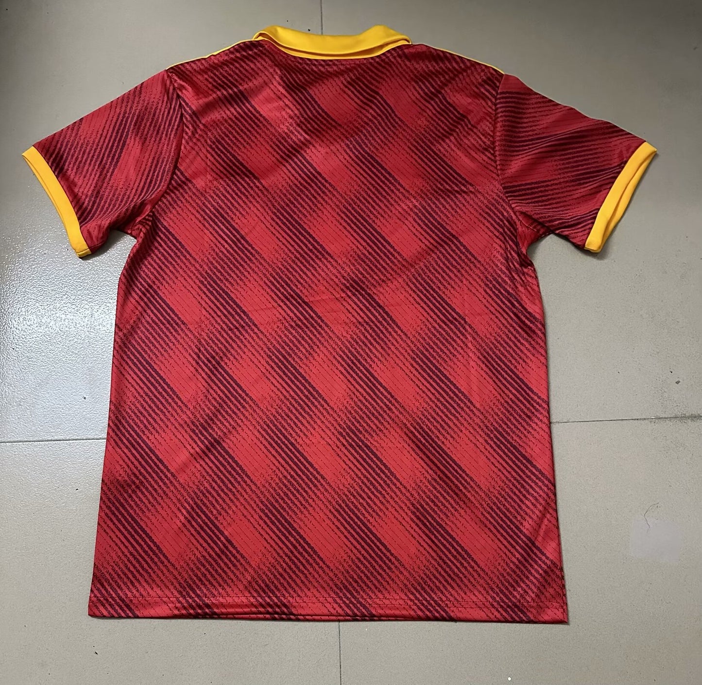 Roma A.S 2024/25 Season Soccer Team Adidas Authentic Replica Home Jersey - Red (Custom)