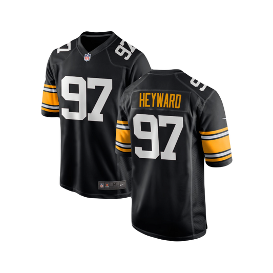 Pittsburgh Steelers Cam Heyward NFL Nike Vapor Limited Throwback Classic  Jersey