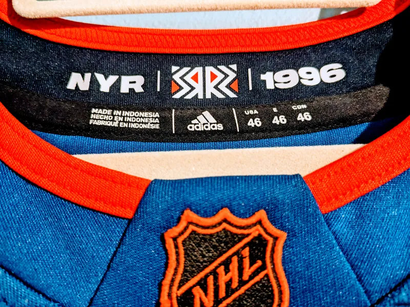 New York Rangers Artemi Panarin Adidas NHL Blue Reverse Retro Premier Player Jersey