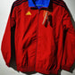 Spain National Team Soccer Adidas Revers-able Windbreaker Jacket - Red & Blue