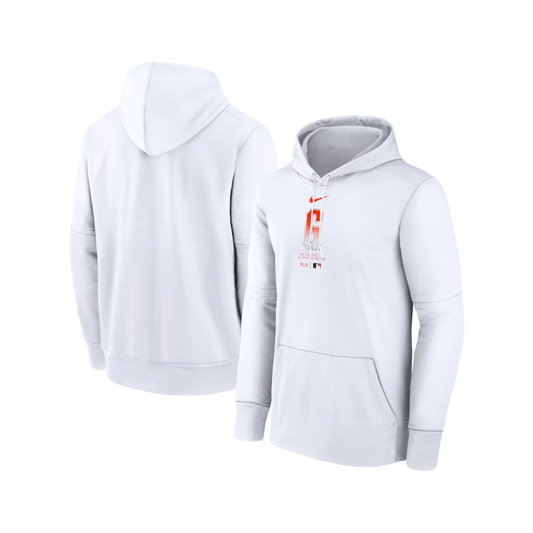 San Francisco Giants MLB City Connect Nike Therma Performance Pullover Hoodie - White
