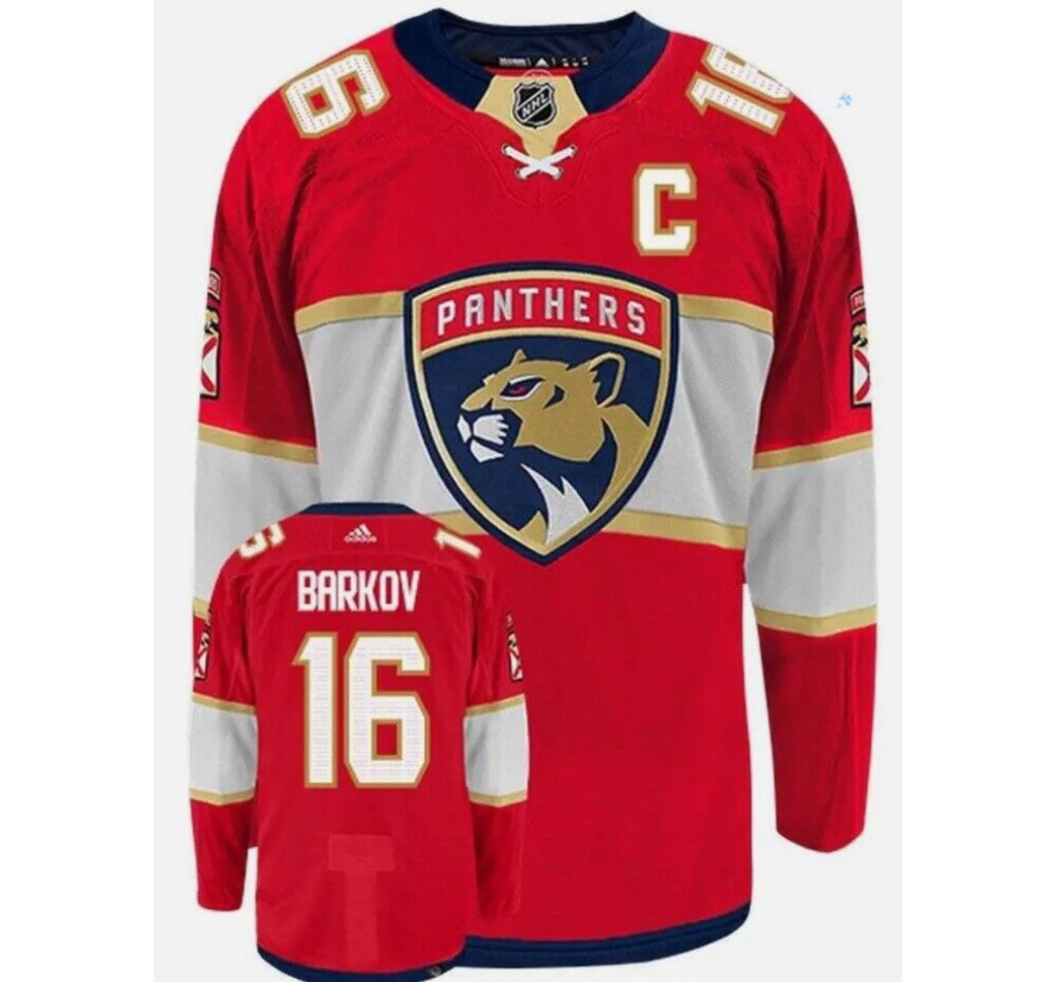 Aleksander Barkov Florida Panthers NHL Authentic Adidas Home Premier Player Jersey - Red