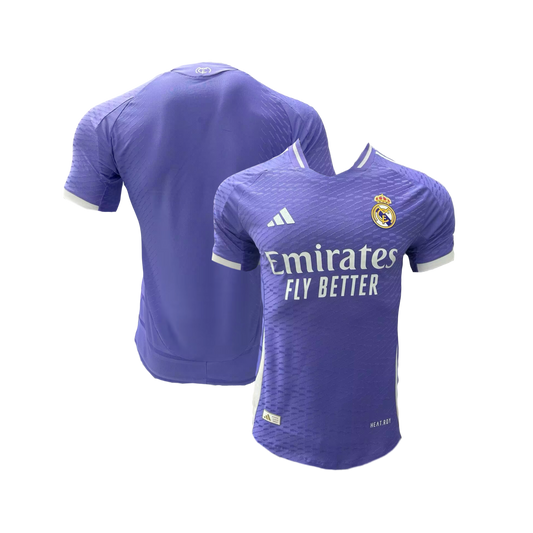 Real Madrid 2021/22 Third Kit Adidas Alternate Authentic On-Field Player Version Home Jersey - Purple (CUSTOM)