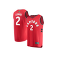 Toronto Raptors Kawhi Leonard 2018 NBA Finals Patch Red Swingman Jersey