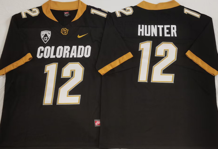 Travis Hunter Colorado Buffaloes Nike NCAA College Football Player Home Jersey - Black