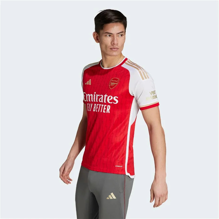 Arsenal 2023/24 Season Home Kit Authentic Adidas On-Field Player Version Jersey - (CUSTOM) Red