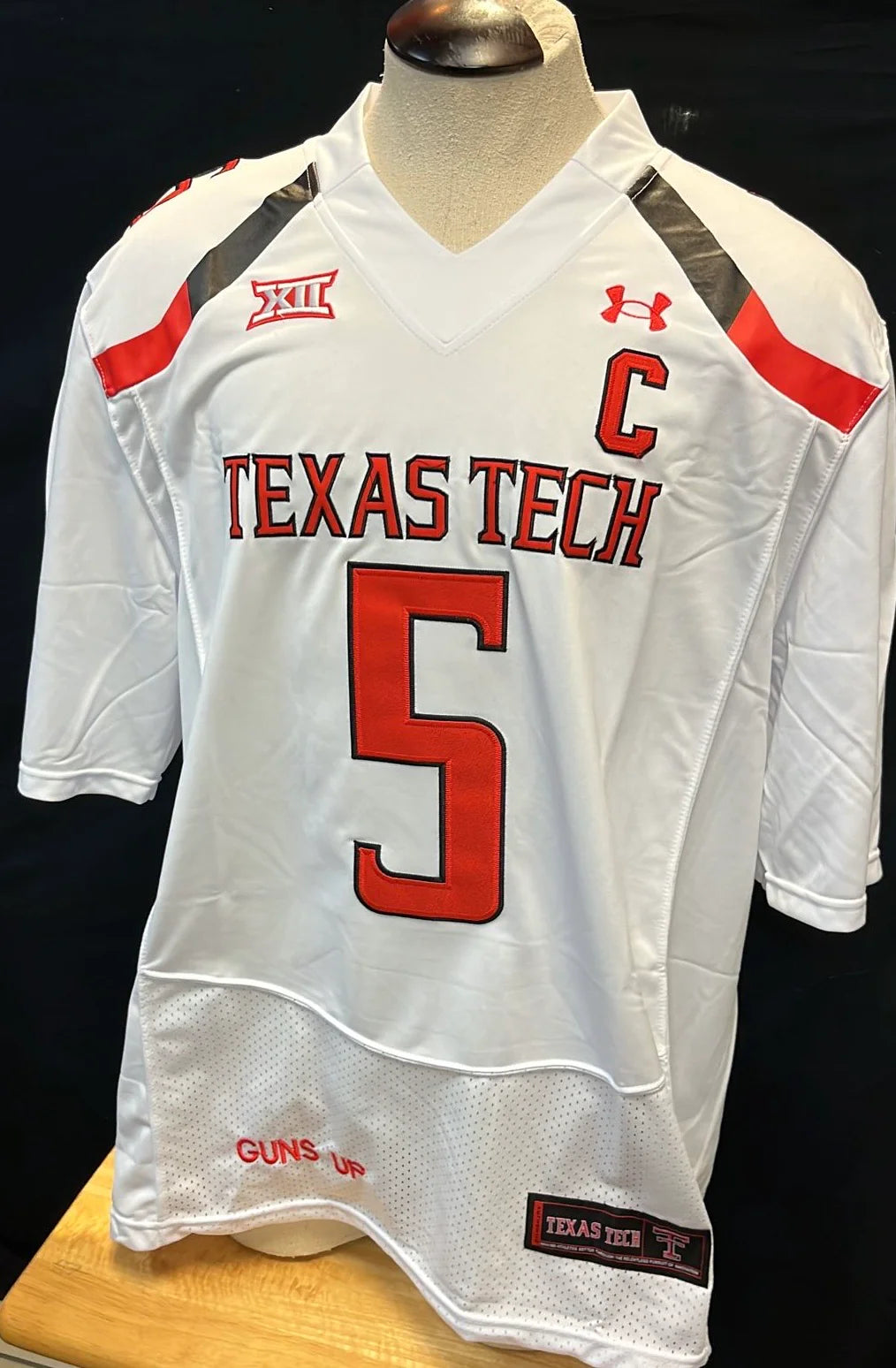 Patrick Mahomes Texas Tech Under Armour NCAA College Football Jersey