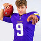 J.J McCarthy Minnesota Vikings NFL F.US.E Style Stitched Nike Vapor Limited Home Jersey - Purple