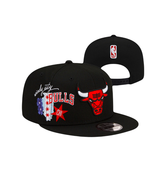 Chicago Bulls NBA New Era ‘Stateside Statement’ Snapback Hat