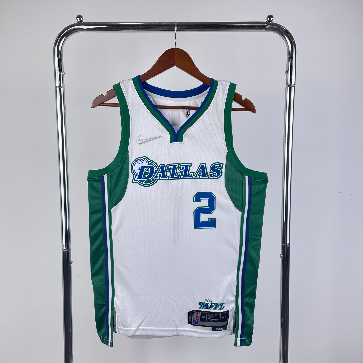 Dallas Mavericks Kyrie Irving RARE NBA City Edition Swingman Jersey