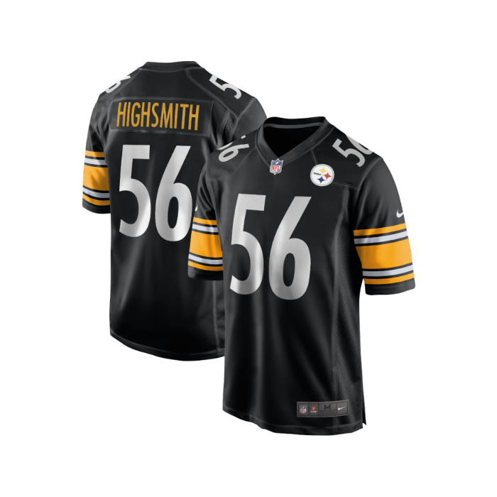 Alex Highsmith Pittsburgh Steelers NFL Nike Vapor Limited Jersey - Home Black