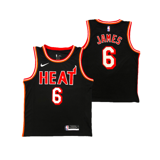 Lebron James Miami Heat Black 2014/15 NBA Swingman Jersey - Nike Classic Edition