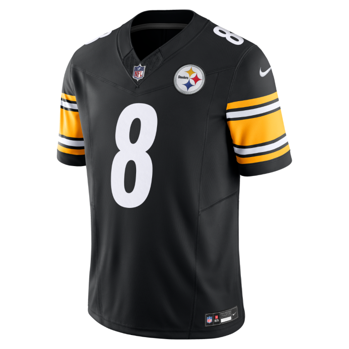 Pittsburgh Steelers Kenny Pickett NFL F.U.S.E Style Nike Vapor Limited Home Jersey