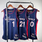Tyrese Maxey Philadelphia 76ers 2023/24 Nike City Edition NBA Swingman Jersey - Navy
