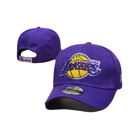 Los Angeles Lakers NBA New Era Icon Purple Adjustable Cap Hat
