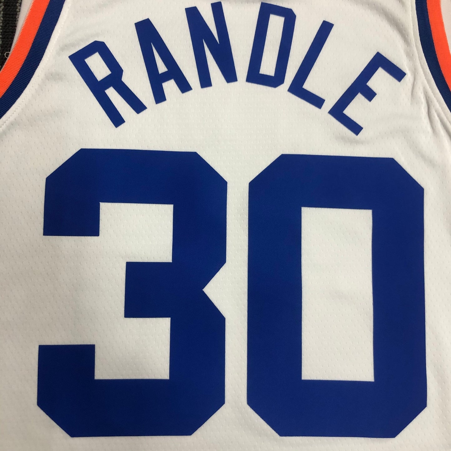 Julius Randle New York Knicks ‘75th Season Throwback Classic’ Nike NBA Swingman Jersey - White