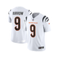 Cincinnati Bengals Joe Burrow NFL F.U.S.E Style Nike Vapor Limited Jersey - White Away