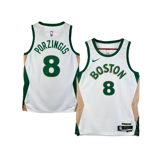 Boston Celtics Kristaps Porzingus 
2023/24 Nike City Edition NBA Swingman Jersey