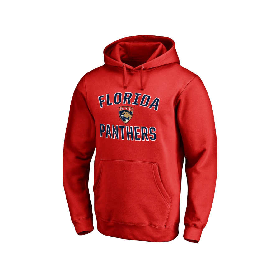 Florida Panthers NHL Fanatics Brand Navy & Red Hoodie Jacket