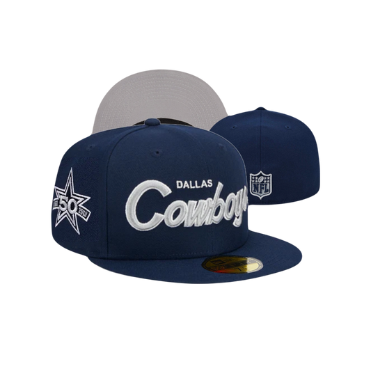 Dallas Cowboys NFL ‘50 Year Anniversary’ New Era Fitted Hat