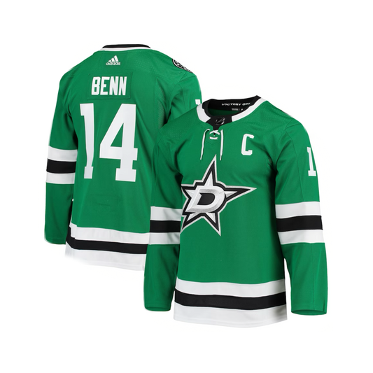 Dallas Stars Jamie Benn 2024 Adidas NHL Home Green Premier Player Jersey