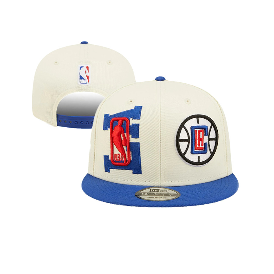 LA Clippers New Era Cream 2022 NBA Draft Snapback Hat