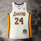 Los Angeles Lakers Kobe Bryant 2009/2010 Mitchell & Ness White NBA Hardwood Classic Jersey