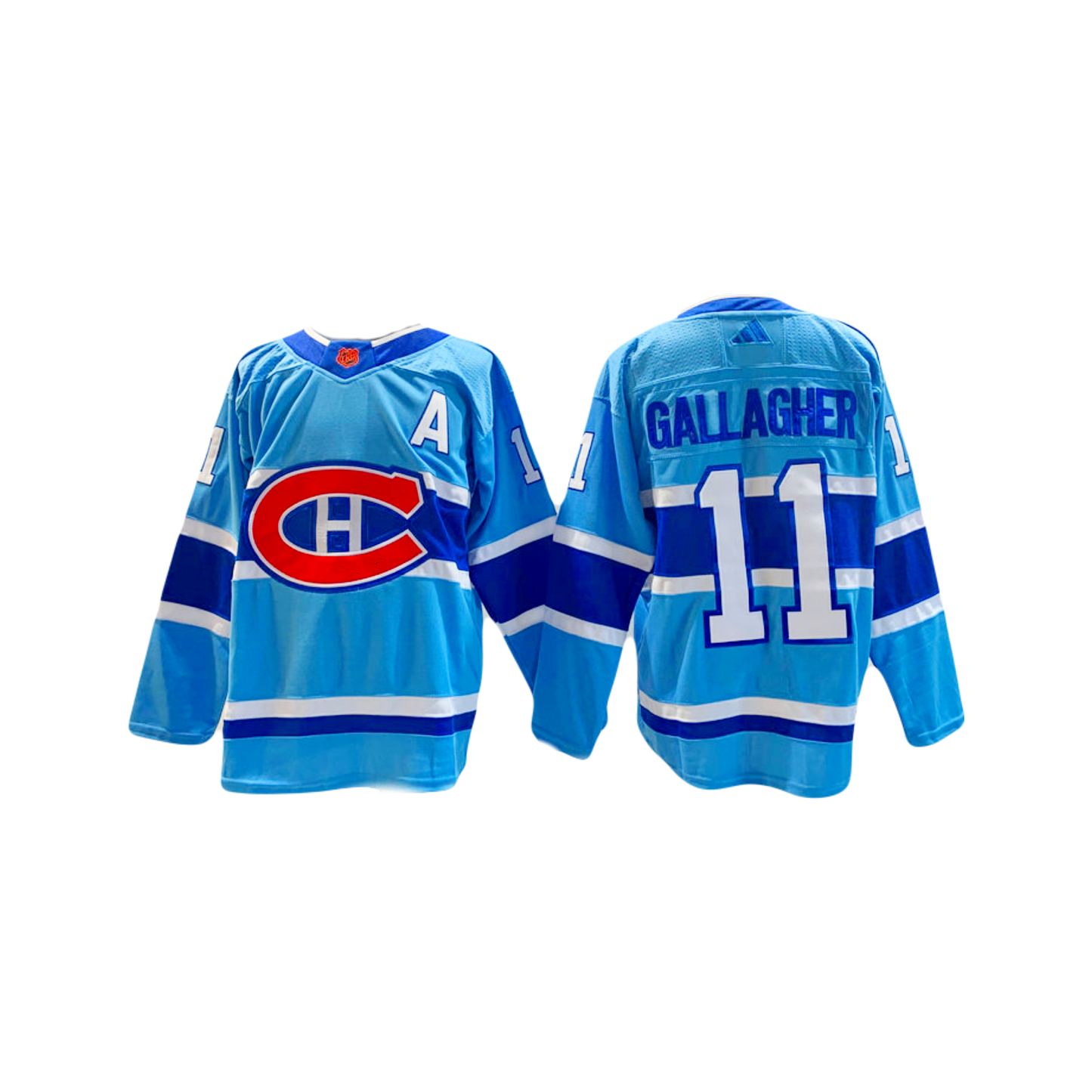 Montreal Canadians Brendan Gallagher NHL Adidas 2024 Breakaway Reverse Retro 2.0 Jersey