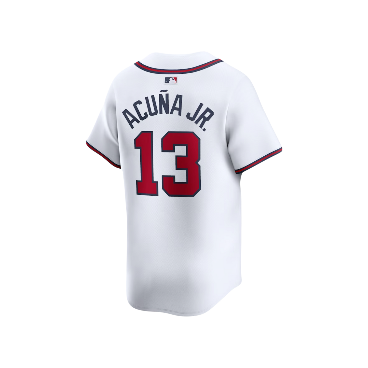 Ronald Acuna Jr Atlanta Braves MLB White Home Limited Player Jersey