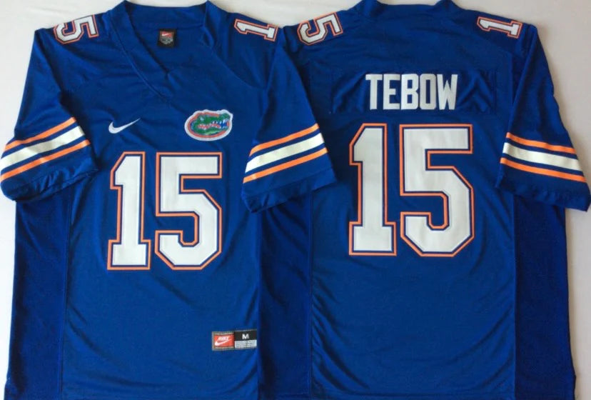 Tim Tebow Florida Gators NCAA 2008 Mitchell & Ness Legacy Home Jersey - Blue