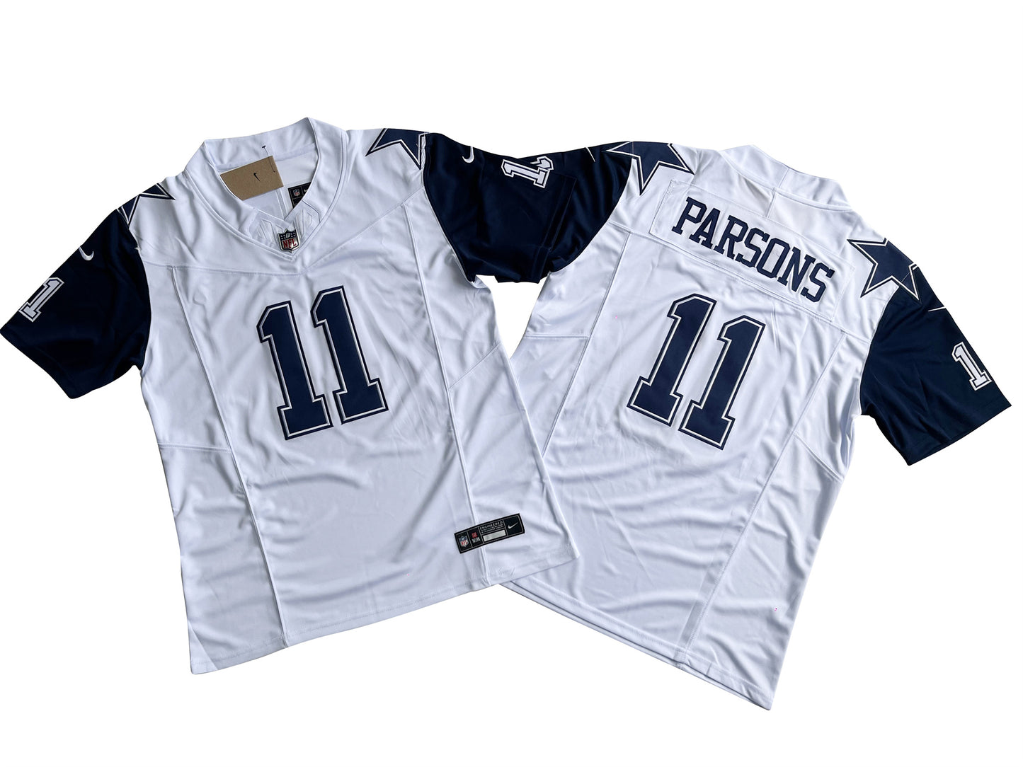 Micah Parsons Dallas Cowboys NFL F.U.S.E Style Nike Vapor Classic Throwback Alternate Jersey - White