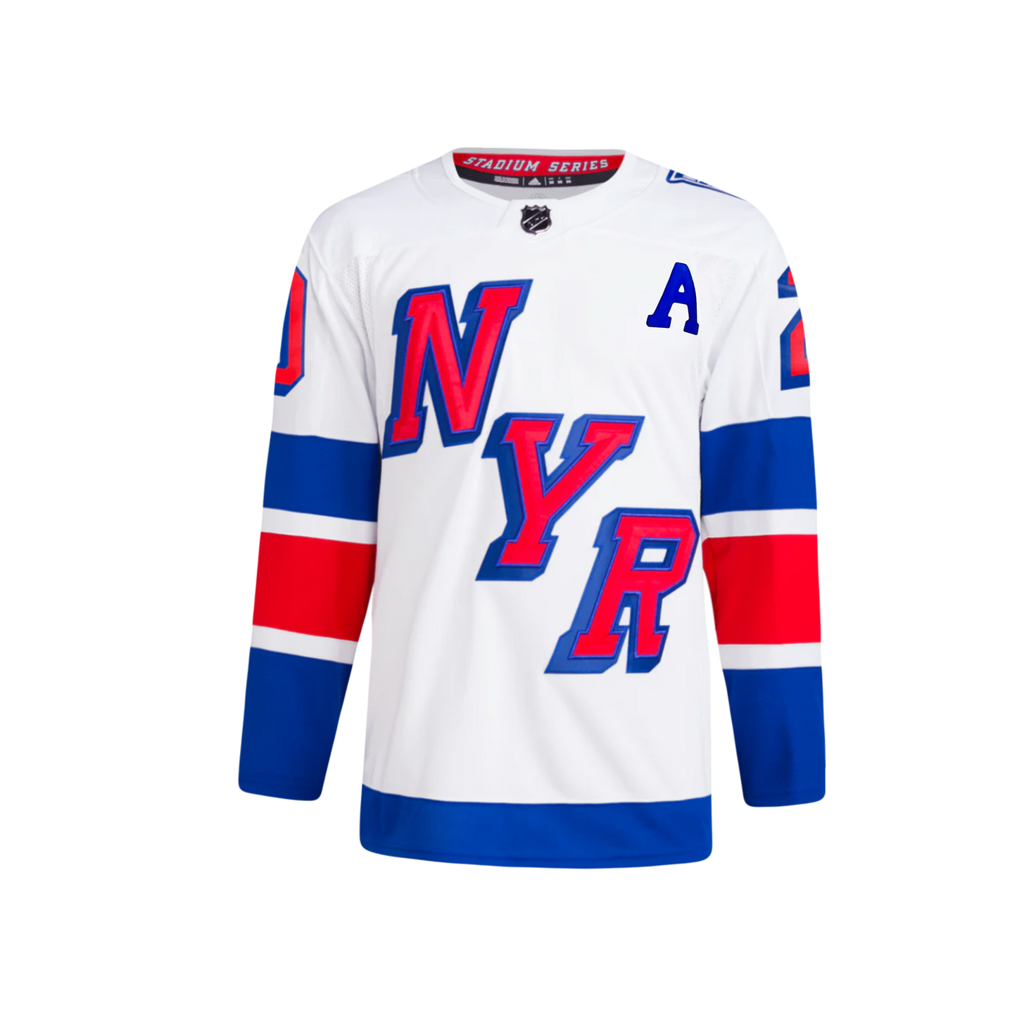 New York Rangers Chris Kreider White 2024 NHL Stadium Series Adidas Premier Player Jersey