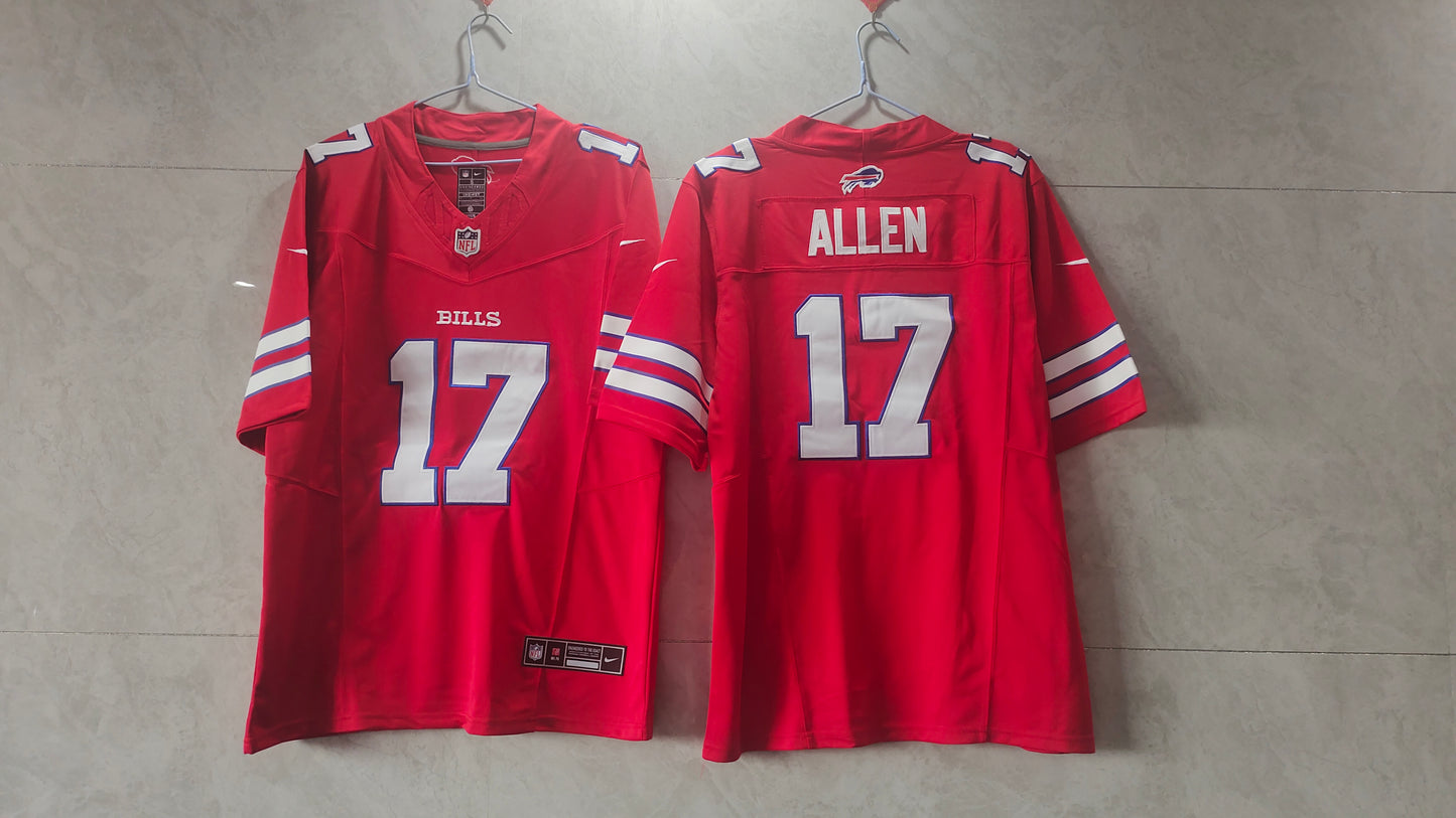 Josh Allen Buffalo Bills Alternate NFL Nike Vapor F.U.S.E. Limited Jersey - Red