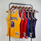 ‘A Bathing Ape’ (Bape) Brand Gold Los Angeles Lakers Mitchell & Ness Hardwood Classic Jersey