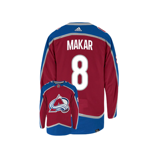 Colorado Avalanche Cale Makar NHL Adidas 2024 Home Premier Player Jersey