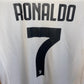 Cristiano Ronaldo Juventus 2018/19 Home Kit UEFA Champions League Authentic Adidas Player Version Jersey - Black & White