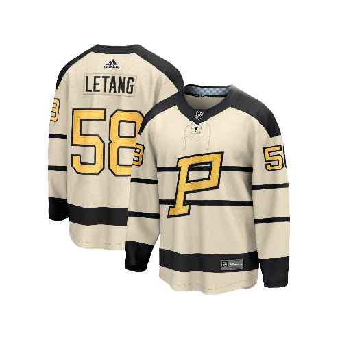 Pittsburgh Penguins Kris Letang 2023 Winter Classic Adidas NHL Breakaway Jersey